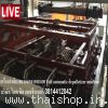 มีเครื่องระบบจัดเรียงขวด กระป๋องบนพาเลทแบบอัตโนมัติ พาเลทไทเซอร์